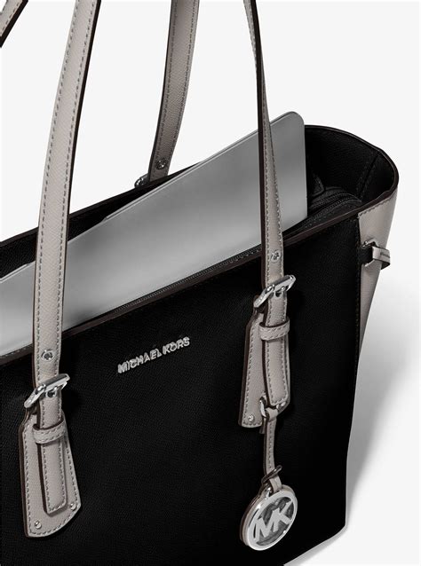 michael kors voyager tote acorntommy hilfiger mantel damen|Voyager Medium Crossgrain Leather Tote Bag.